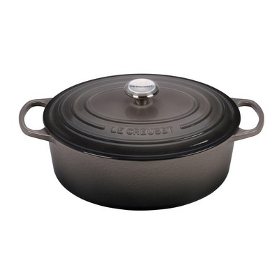 Le Creuset 6.75 Qt. Signature Oyster Cast Iron Oval Dutch Oven