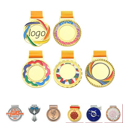 2" Custom Struck Single Sided 2-D Medal