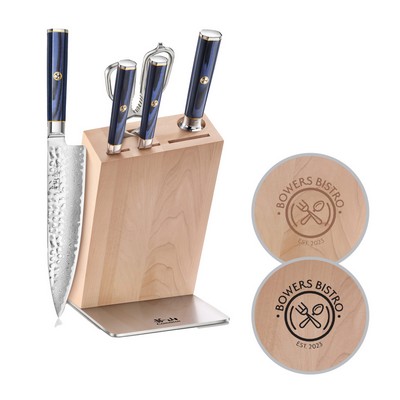 Cangshan 6-Piece HUA Knife Block Set