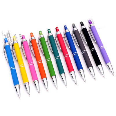 Touch Metal Biro Pen with Laser Engraved logo