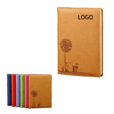 Imitation Leather A5 Creative Dandelion Notebook