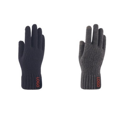 Wool Touch Screen Gloves