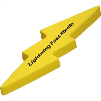 Lightning Shape PU Stress Reliever Toy