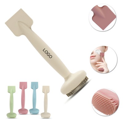 Double Head Slicone Mask Brush