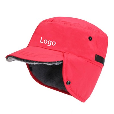 Fleece Warm Winter Duckbill Hat