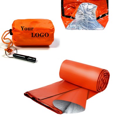 Multi-Tool Outdoor Sleep Bag With Whistle
