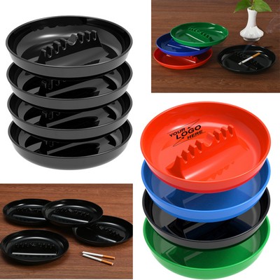 Stainless Steel Cigarette Ashtray with Lid