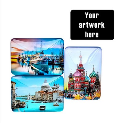 Custom Decorative Fridge Glass Refrigerator Whiteboard Magnet