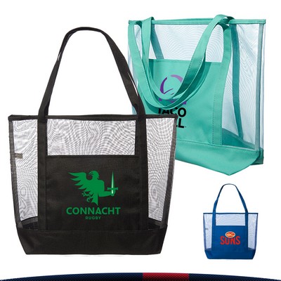 Jolie Mesh Beach Bag