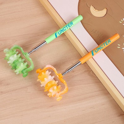 Telescopic Roller Back Scraper Massager