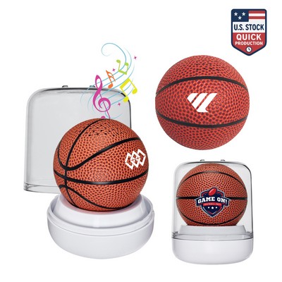 SonicWave Sports Basketball Bluetooth Speaker