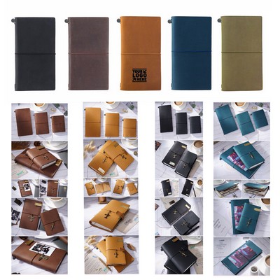A5 Handmade Genuine Leather Cover Journal