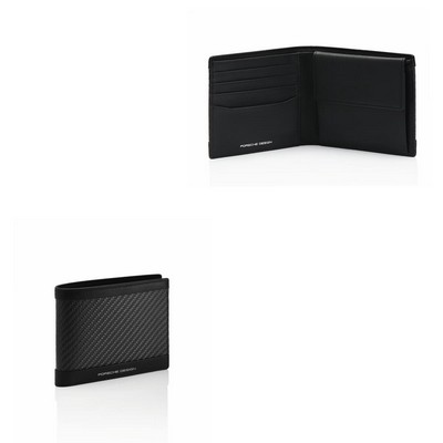 Porsche Design Carbon By Bric's Wallet 4 Card W/ Coin Case