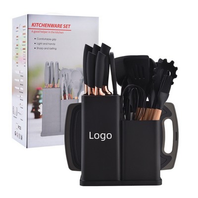 19 Pieces Kitchen Utensils Set