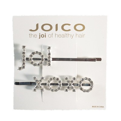 Rhinestone Word Hair Clip