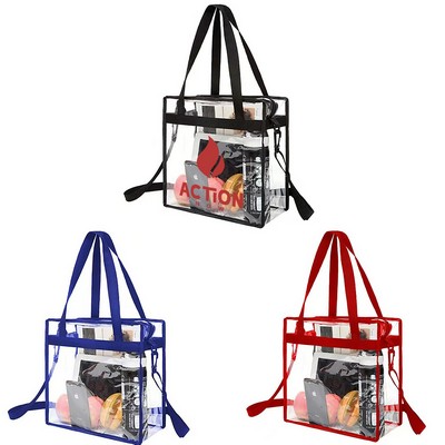 Clear PVC Tote Bag