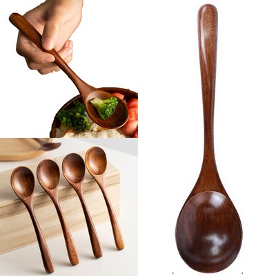 Little Wooden Serving Table Spoons
