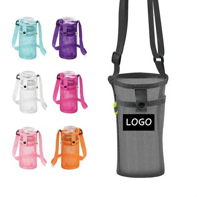 Water Bottle Holder with Strap