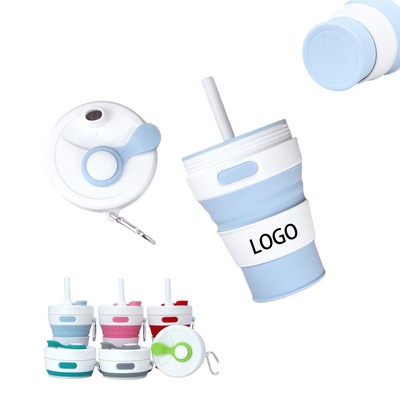 15oz Silicone Collapsible Coffee Mug