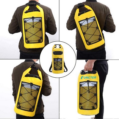 20L Foldable Waterproof Dry Bag w/Reflective Strip And A Handle