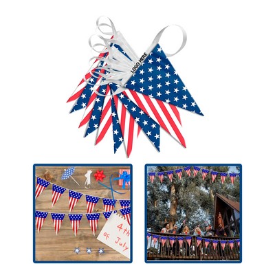 US Pennant Streamers