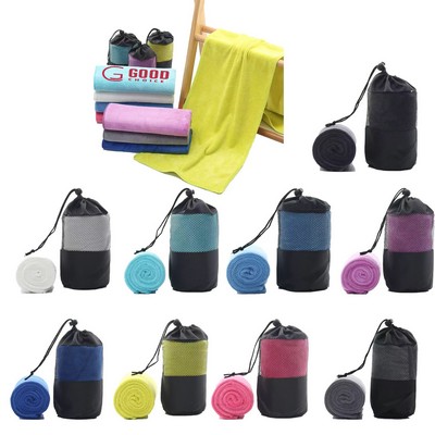 Full Color Cooling Towel &Pouch
