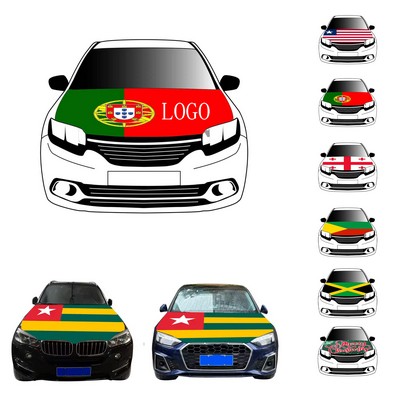 Advertising Flag of Engine Hood