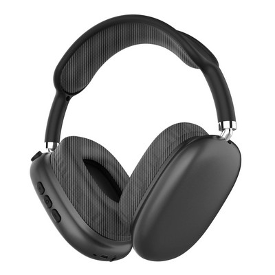 Supersonic High Performance Wireless Headphones W/ Radio & Mic Black