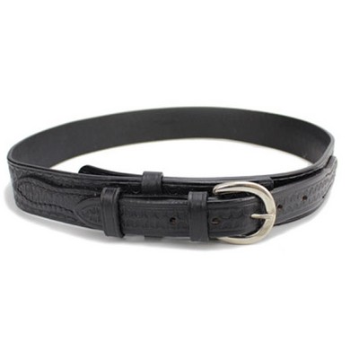 1 ½" Basket Weave Leather River Belt