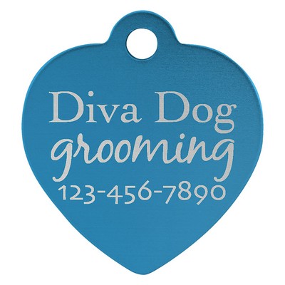 Anodized Aluminum Pet Tag