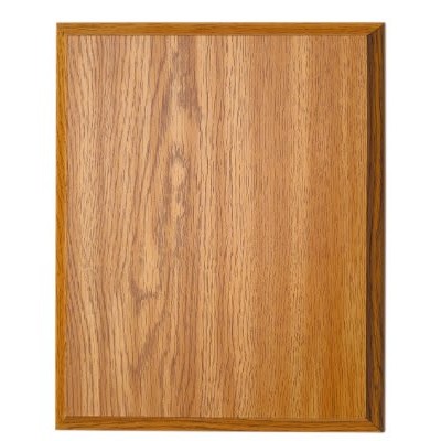 Oak Finish Plaque