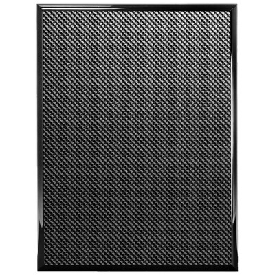 Carbon Fiber Piano Finish Plaque