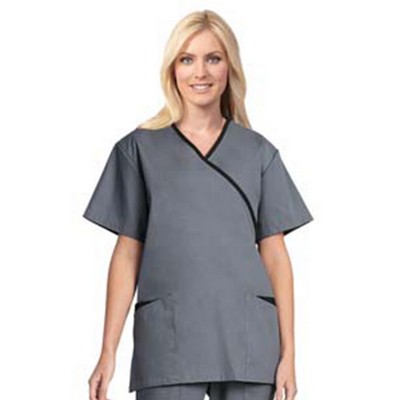 Fashion Seal - Environmental Services/Housekeeping - Women's Crossover Tunic Top