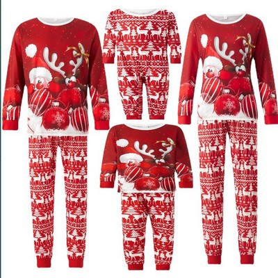 Christmas Family Lounge Set - Festive Matching Pajamas for Memorable Holiday Moments