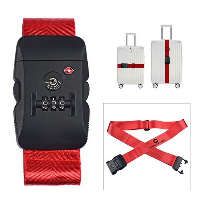 Luggage Strap with TSA Lock