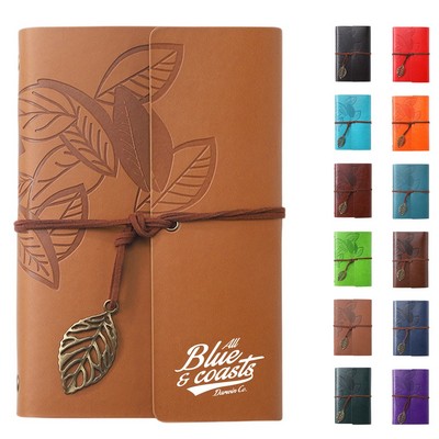 PU Leaf Notebook