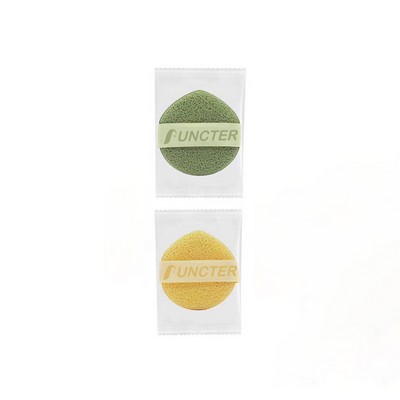 Water Drop - Shaped Cleansing Sponge Glove Like Highly Absorbent