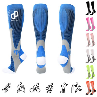 Men'S Sports Elastic Compression Socks