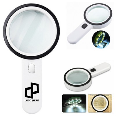 30X Handheld Lighted Magnifier