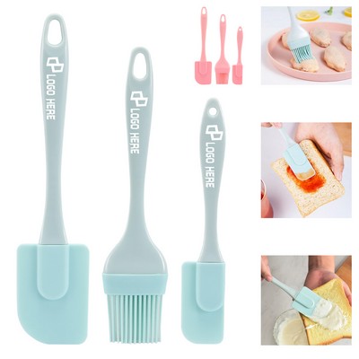 3-Piece Silicone Food Spatula