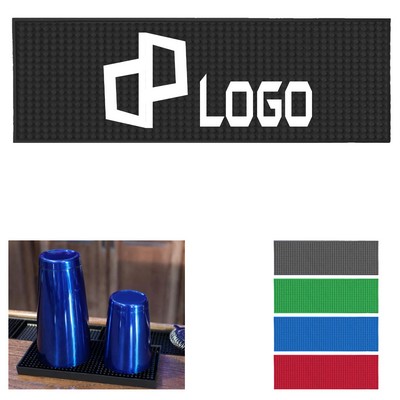 Rubber Pvc Bar Desktop Mat