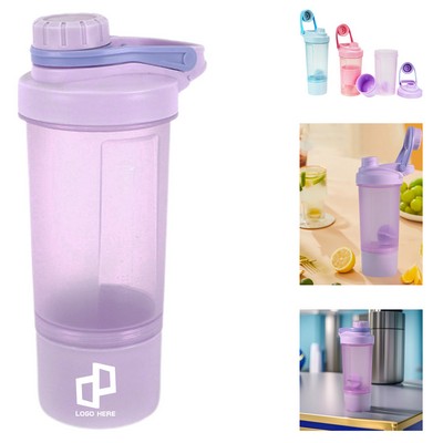 14Oz Shaker Bottle Cup W/ Storage Case