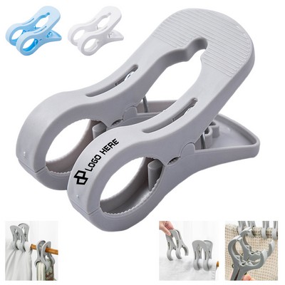 Laundry Clothes Plastic Dual Clips