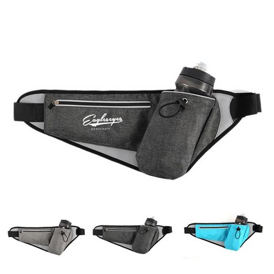 Running Belt Fanny Pack with Bottle Holder