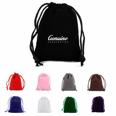 Velvet Drawstring Bag