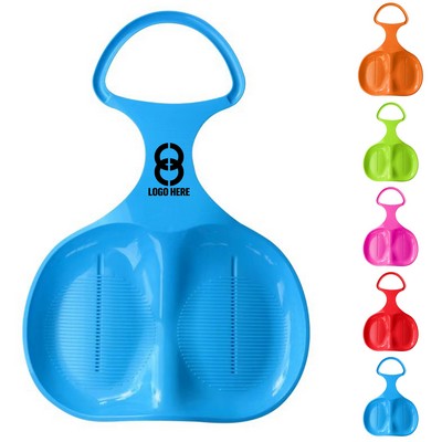 Durable Plastic Snow Sled Board for Kids