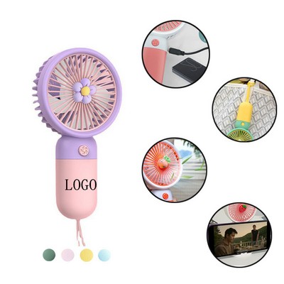 Mini USB Desktop Handheld Fan