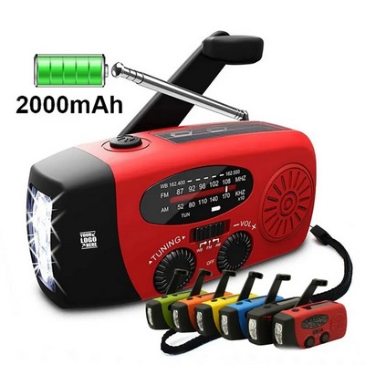 Hand Crank Emergency Weather Solar Radio