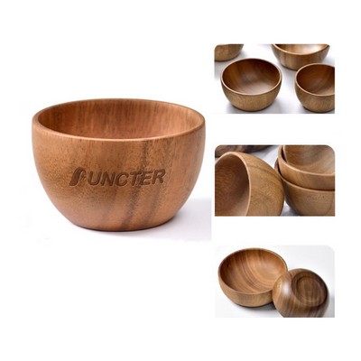 Acacia Wood Salad Bowl 16 oz.