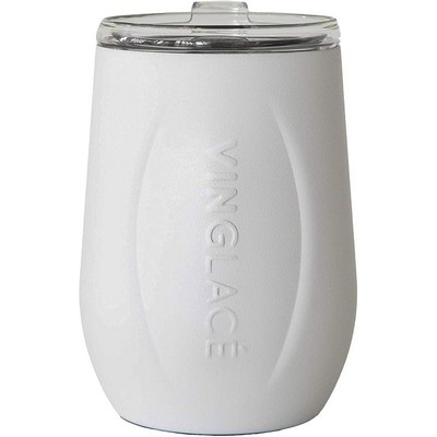 (Color:Stone) Glass Lined Wine Glass